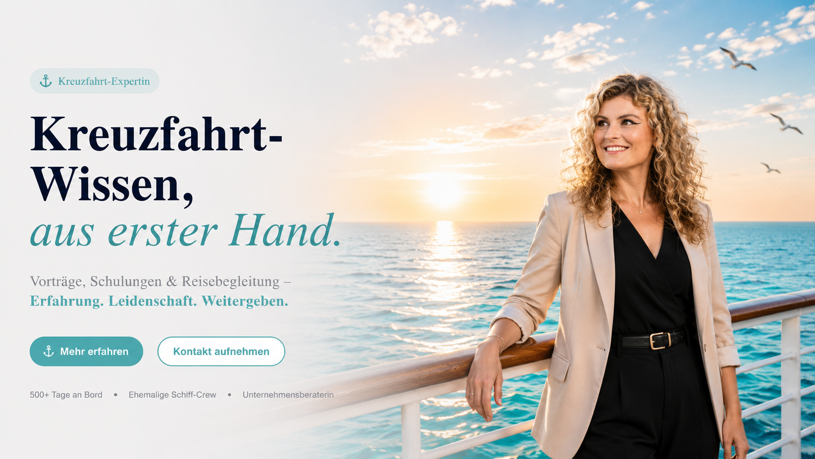 Crew & Cruise — Kreuzfahrt-Kompetenz aus erster Hand